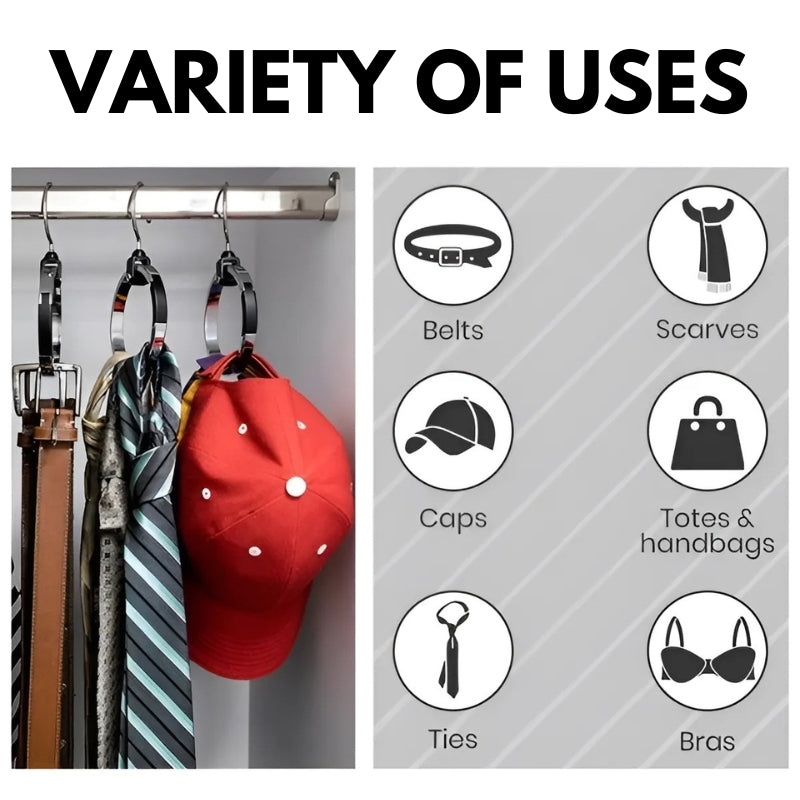 RollyHook™ | Multifunctionele kledinghanger