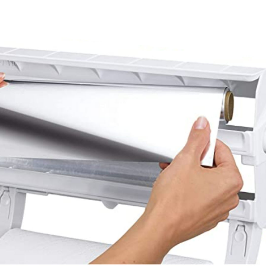 TIJDELIJK 50% KORTING | Wrapionix™ | 3 in 1 keukenrolhouder en kruidenorganiser