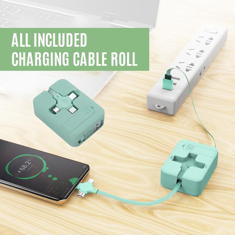 ChargeHub™ | 3-in-1 USB-snellaadkabel