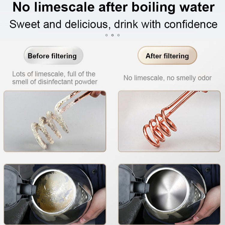 AquaEssence™ | Geniet direct van kristalhelder, gezuiverd water!