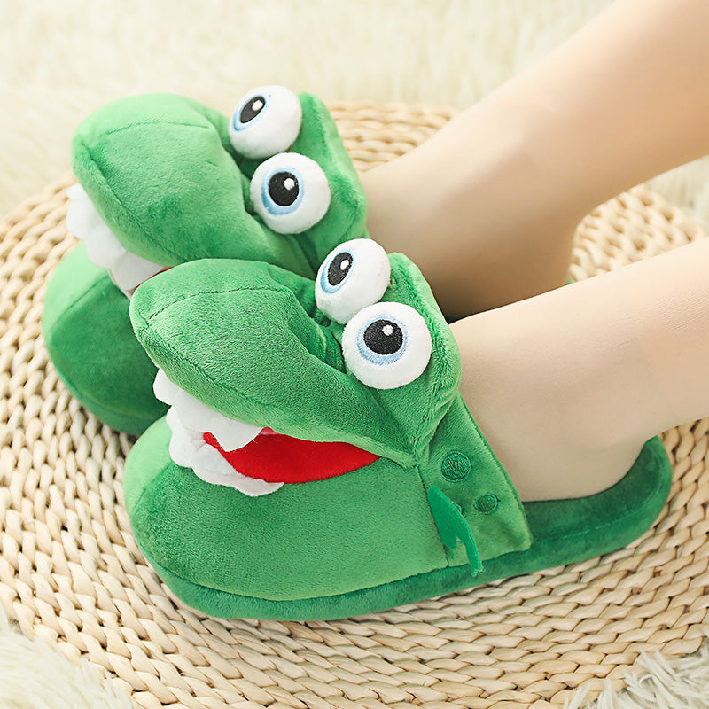 SnapSteps⢠| Grappige krokodillenslippers voor dames