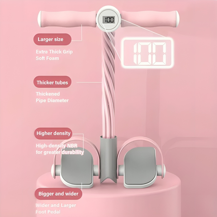 FlexiBand⢠| Fitness weerstandsband pedaaltrekker