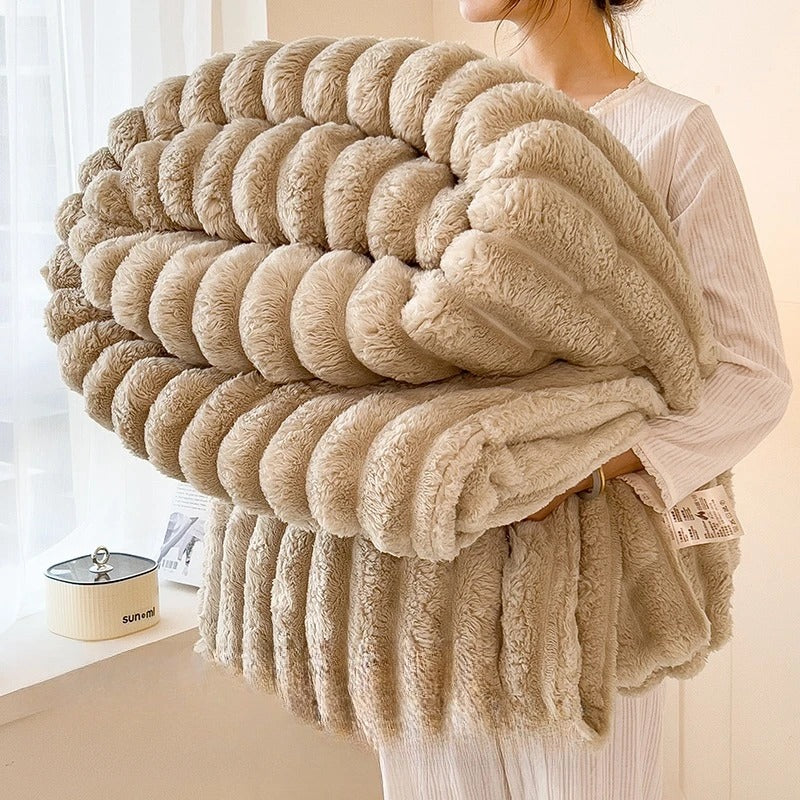 FluffyWrap⢠| Knusse lakenhoes - pluche deken
