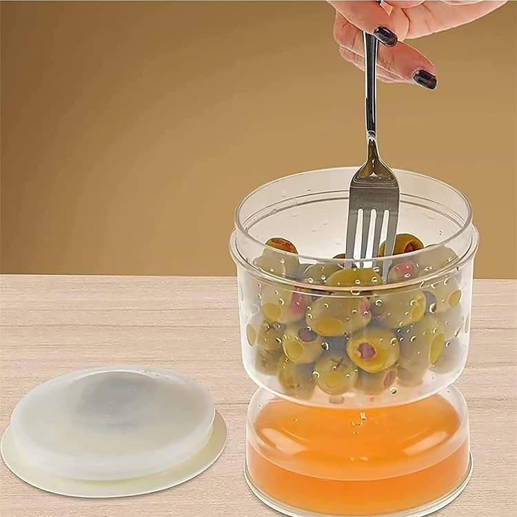 FlipJar⢠| Potje Augurken En Olijven Met Zeef