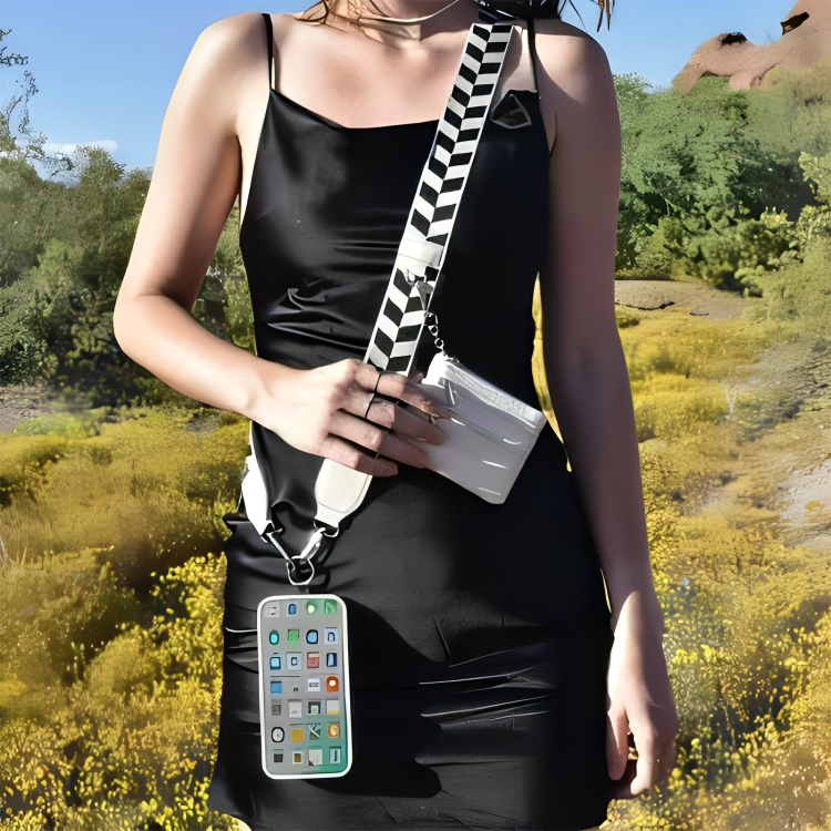 ZipStrap⢠| Multifunctionele mobiele telefoonriem met portemonnee