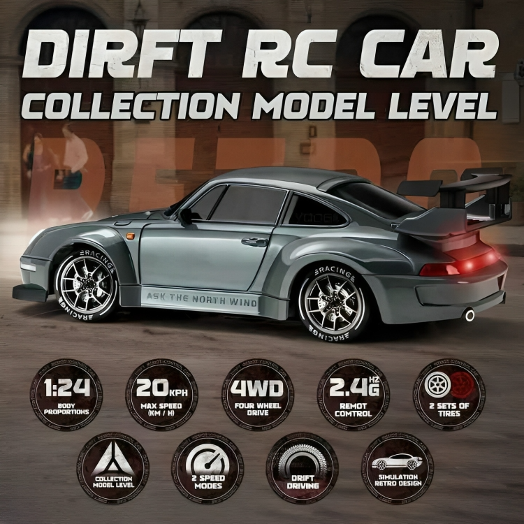 TIJDELIJK 50% KORTING | DriftForce™ | Mini RC Porsche 911 auto