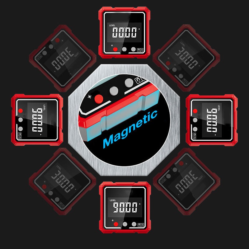 LevelBeam⢠| Magnetische laser digitale waterpas hoekmeter