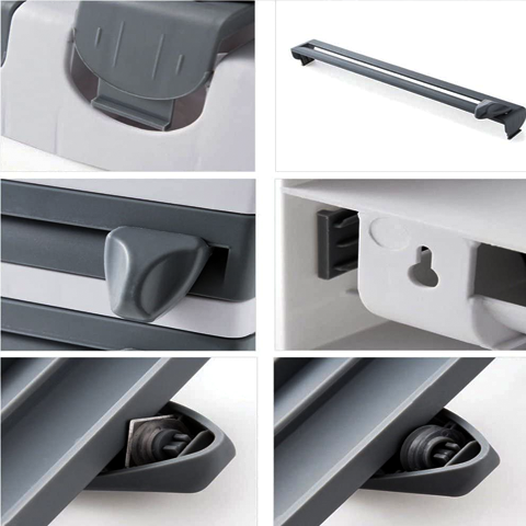 TIJDELIJK 50% KORTING | Wrapionix™ | 3 in 1 keukenrolhouder en kruidenorganiser