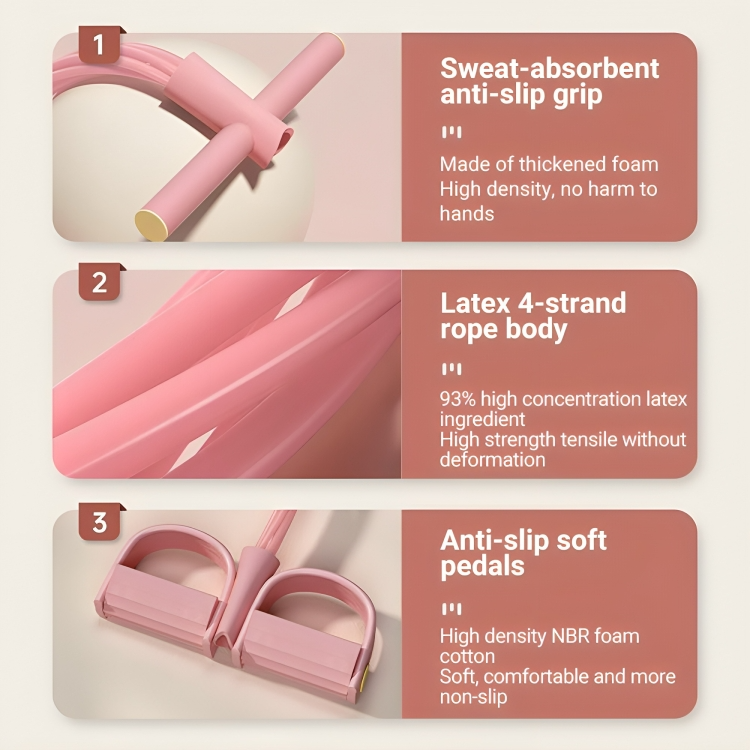 FlexiBand⢠| Fitness weerstandsband pedaaltrekker