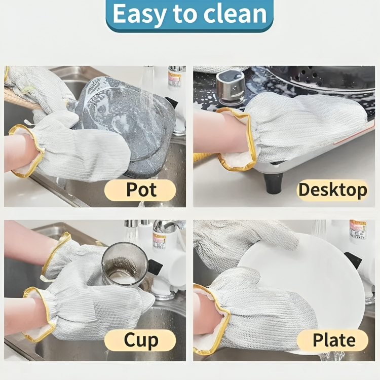 2 + 3 GRATIS VANDAAG | ScrubGlove™ | Draadborstel handschoenen