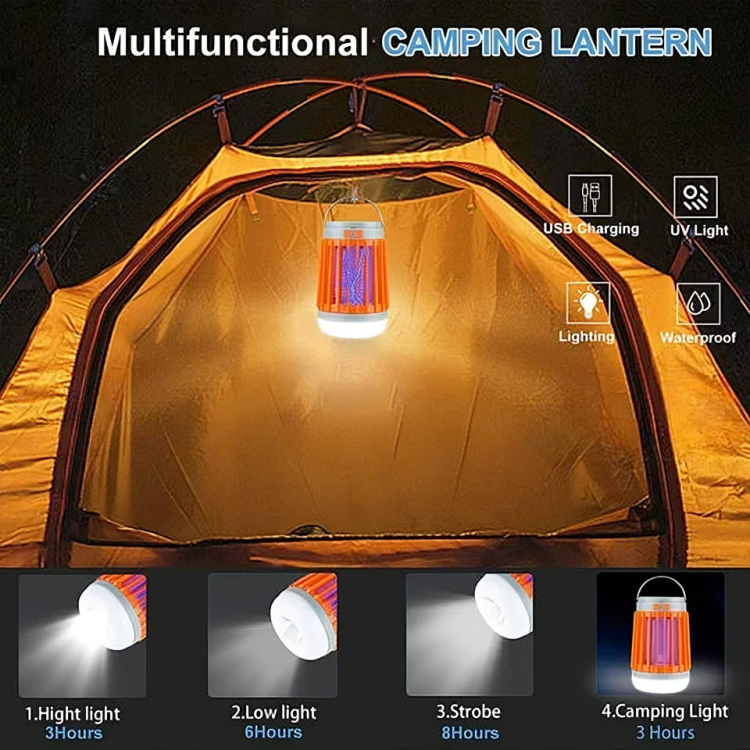 BuzzBlock⢠| Muggenafstotende Lamp Op Zonne-Energie