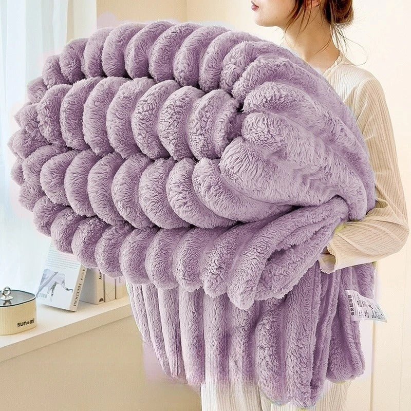 FluffyWrap⢠| Knusse lakenhoes - pluche deken