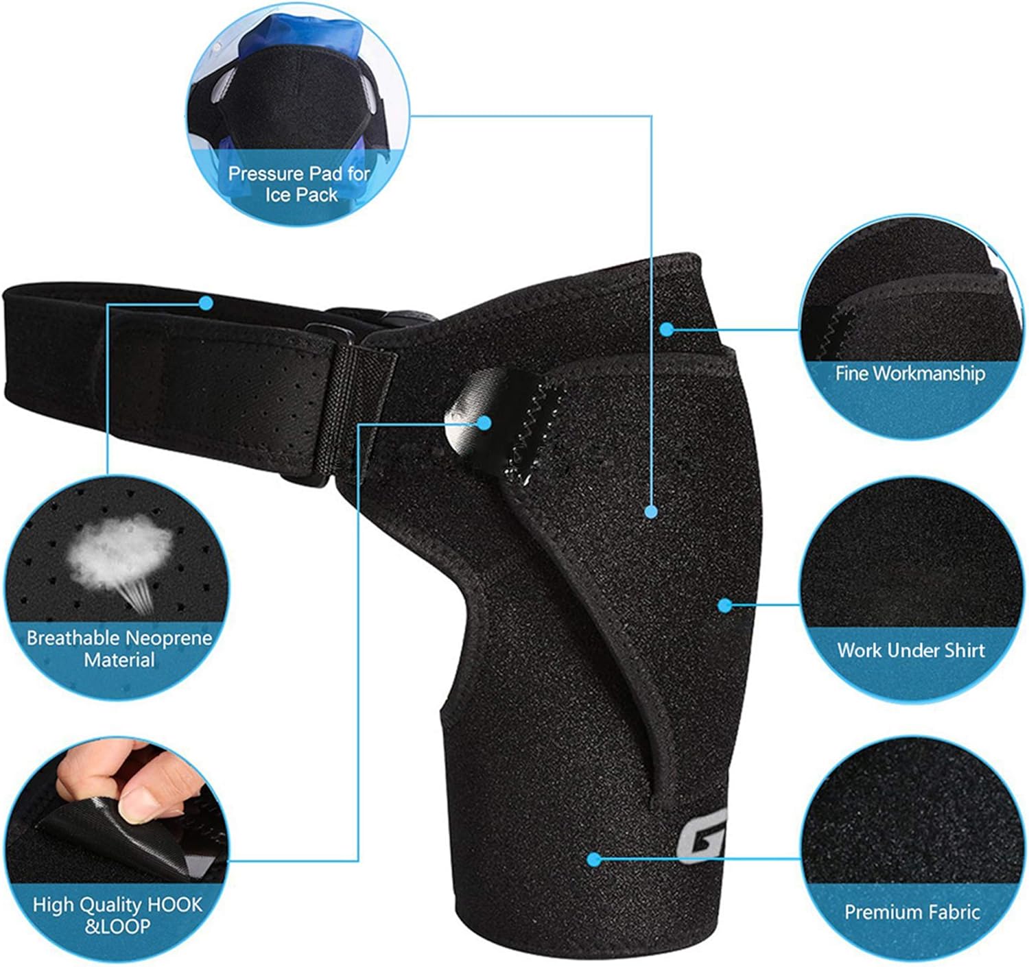 CompresSure⢠| Compressie schouderbrace