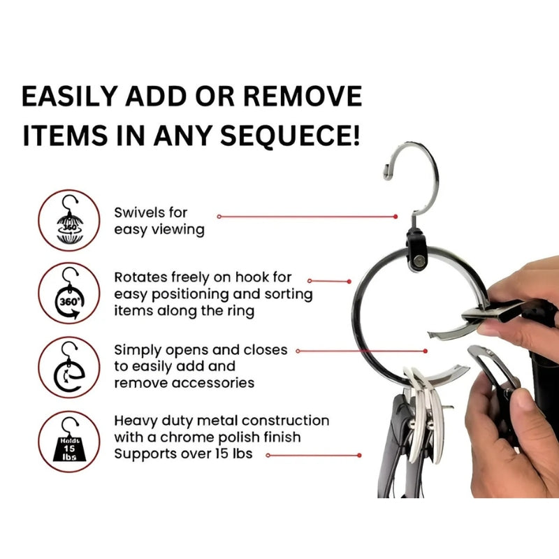 RollyHook™ | Multifunctionele kledinghanger