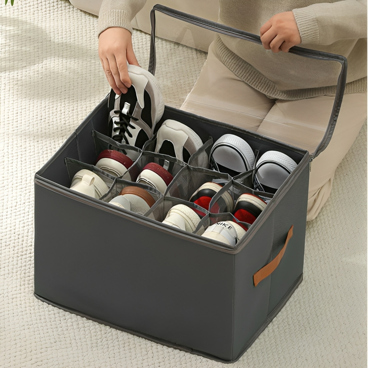 ShoeVault™ | Compacte schoenenopberger met directe toegang!
