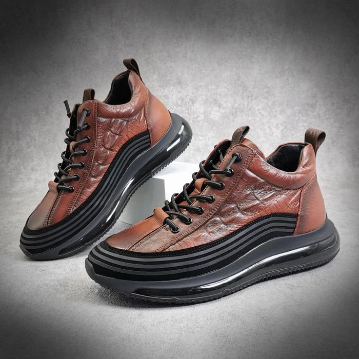 CrocKicks⢠| Elegante Krokodillensneakers Voor Heren