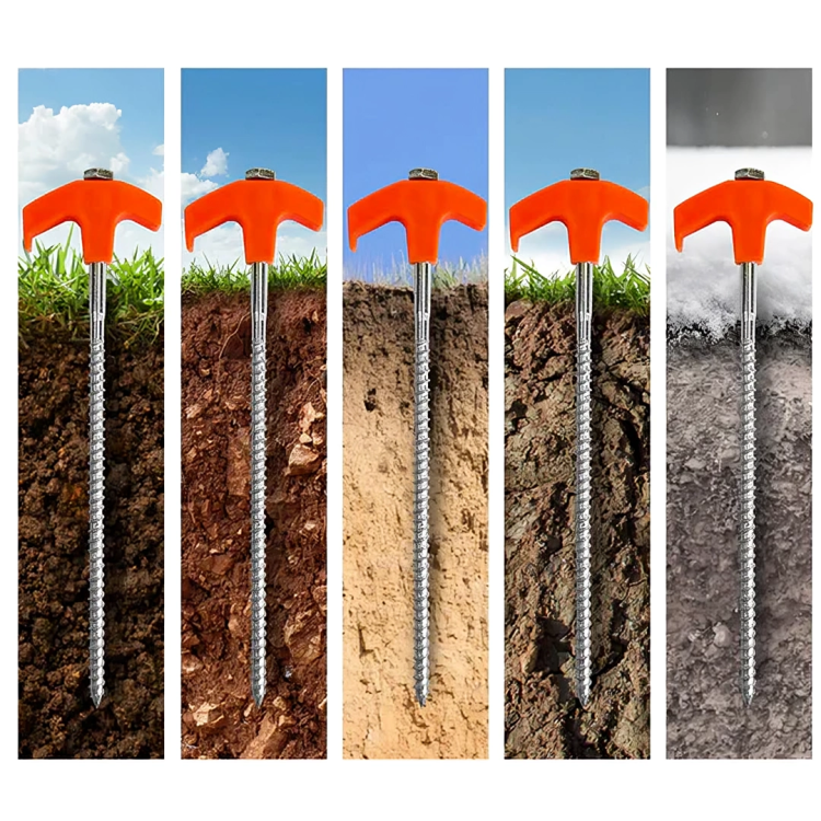 TentSecure⢠| Schroefbare Tentharingen