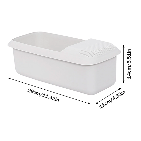 PastaExpress⢠| Hittebestendig Magnetron Pasta Zeefje