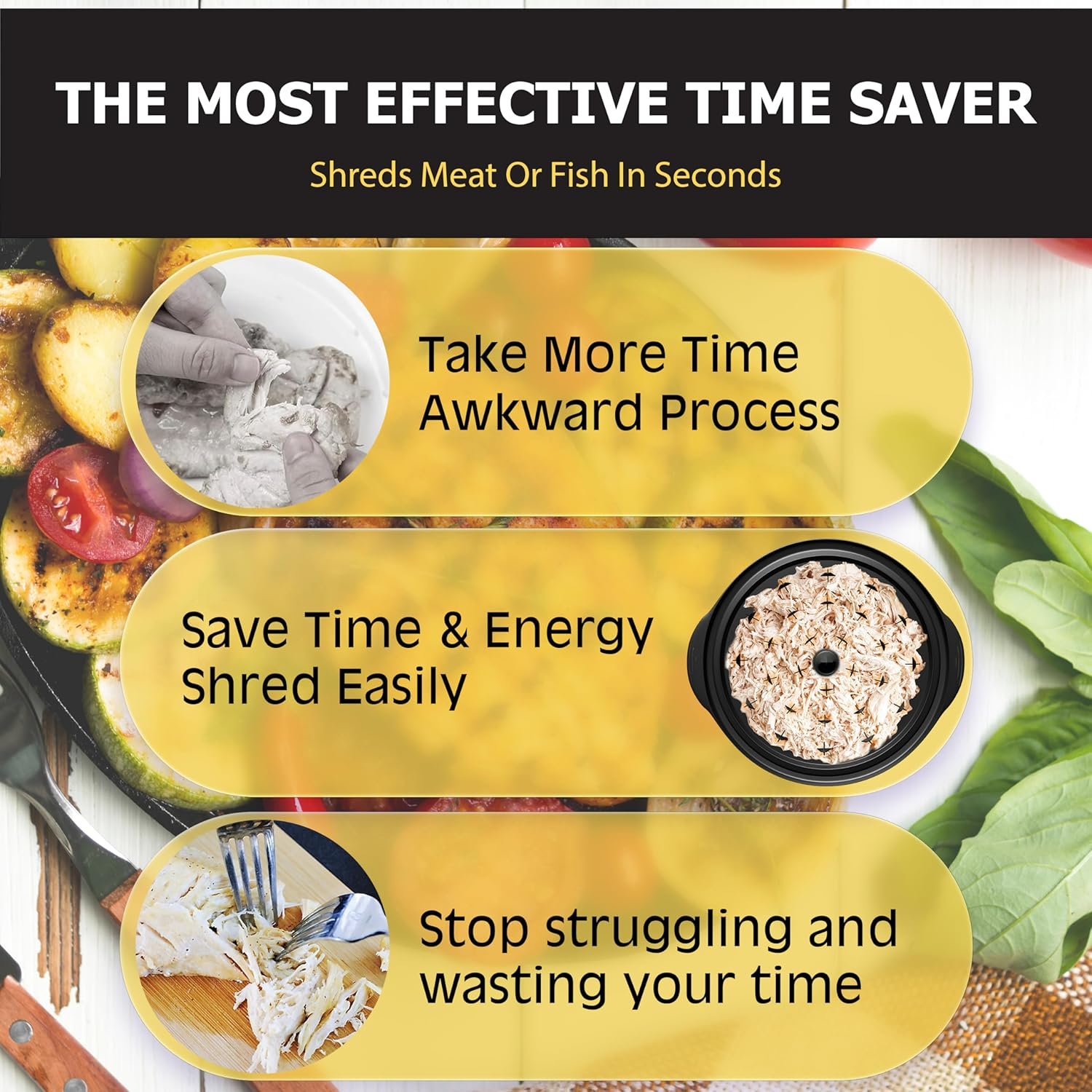 ShredMaster™ | De ultieme vleesversnipperaar