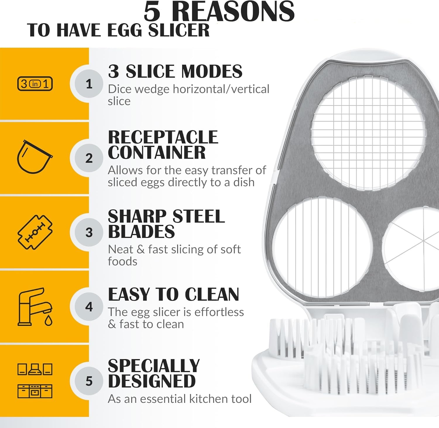 EggXpert⹠| Drie eiersnijders, één eenvoudig hulpmiddel!