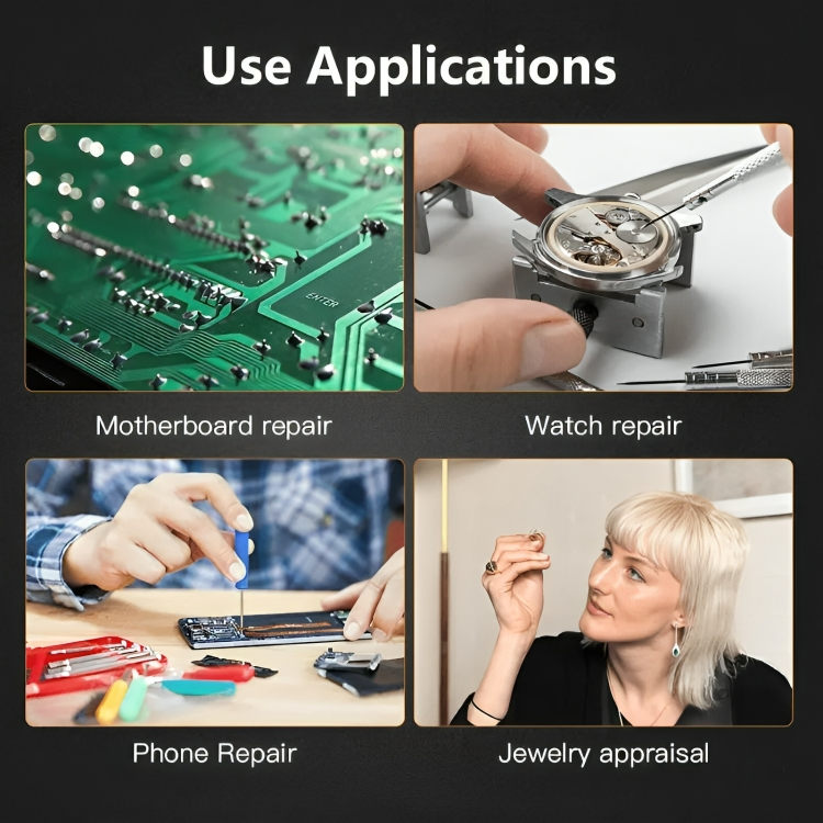 TIJDELIJK 50% KORTING | LumiLens⢠| Handenvrije vergroting voor precisiewerk!