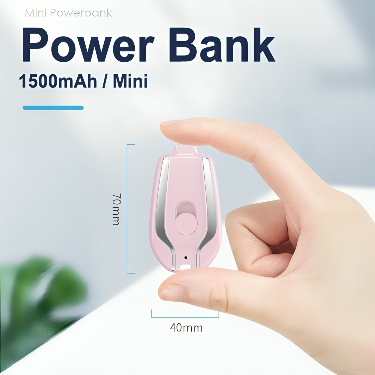1 + 1 GRATIS VANDAAG | MicroPower™ | Mini Powerbank Sleutelhanger