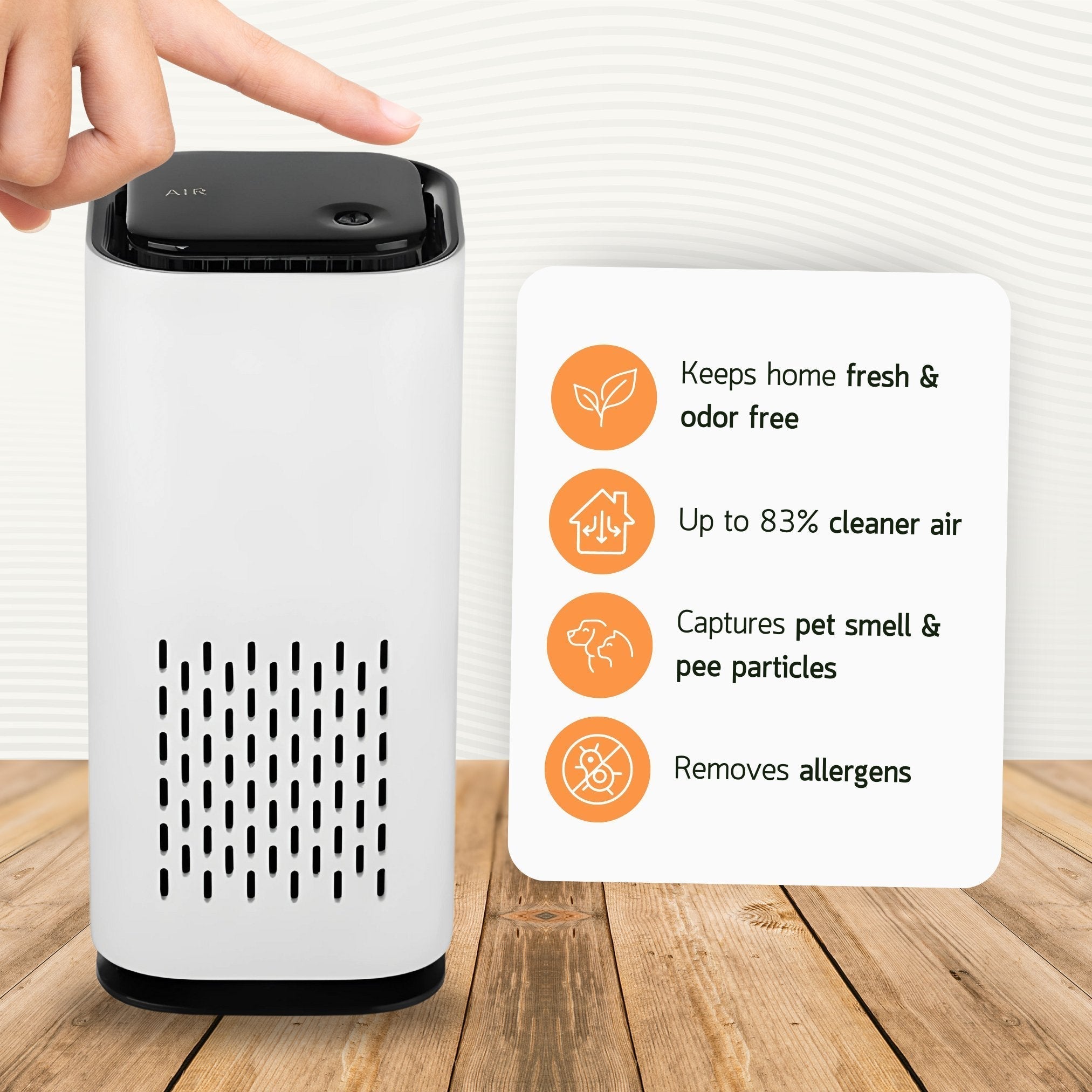 FreshBreeze™ | Mini luchtreiniger