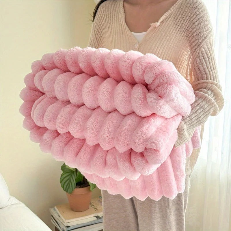 FluffyWrap⢠| Knusse lakenhoes - pluche deken