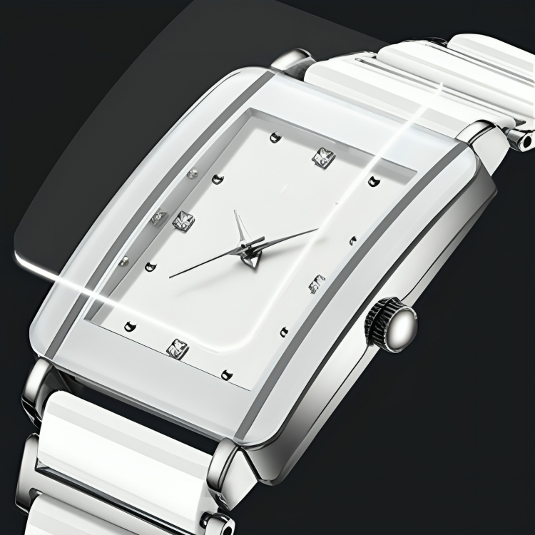ChronoLux™ | Luxe vierkant polshorloge
