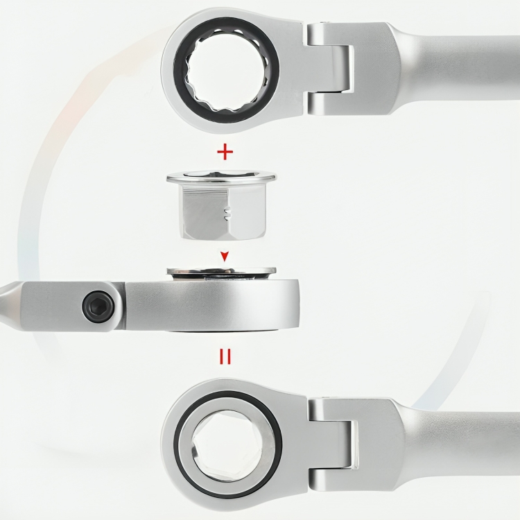 TIJDELIJK 50% KORTING | FlexiWrench™ | 15-Delige Ratelsleutelset