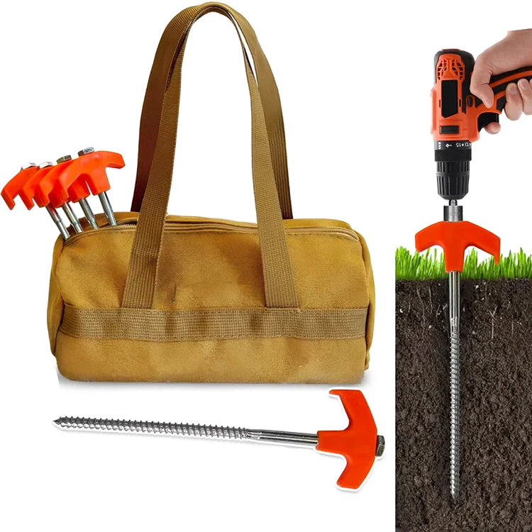 TentSecure⢠| Schroefbare Tentharingen