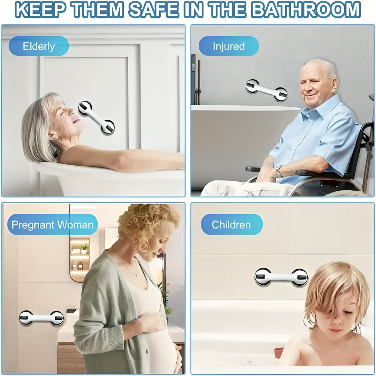 SureHold⢠| Handgreep voor badkamerveiligheid