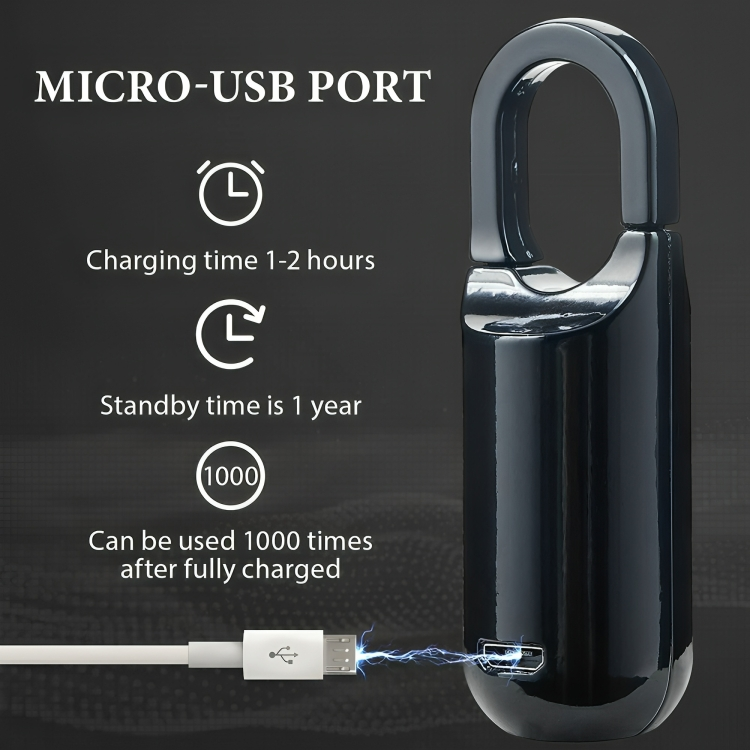 50% OFF VANDAAG | EvoLock⢠| Biometrisch mini hangslot