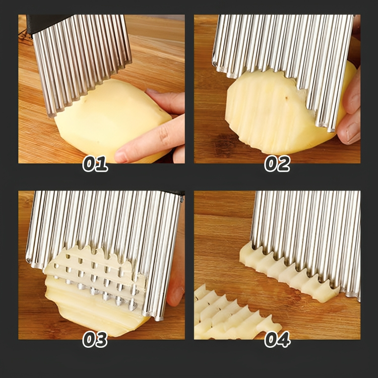 RippleSlice⢠| Golvend aardappelmesje