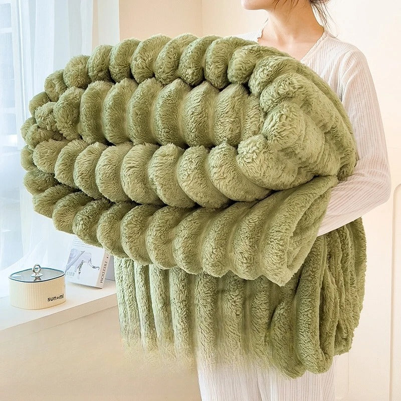 FluffyWrap⢠| Knusse lakenhoes - pluche deken