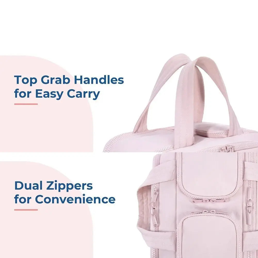 TIJDELIJK 50% KORTING | PuffPack⢠| Ontworpen om toiletartikelen rechtop en binnen handbereik te houden!