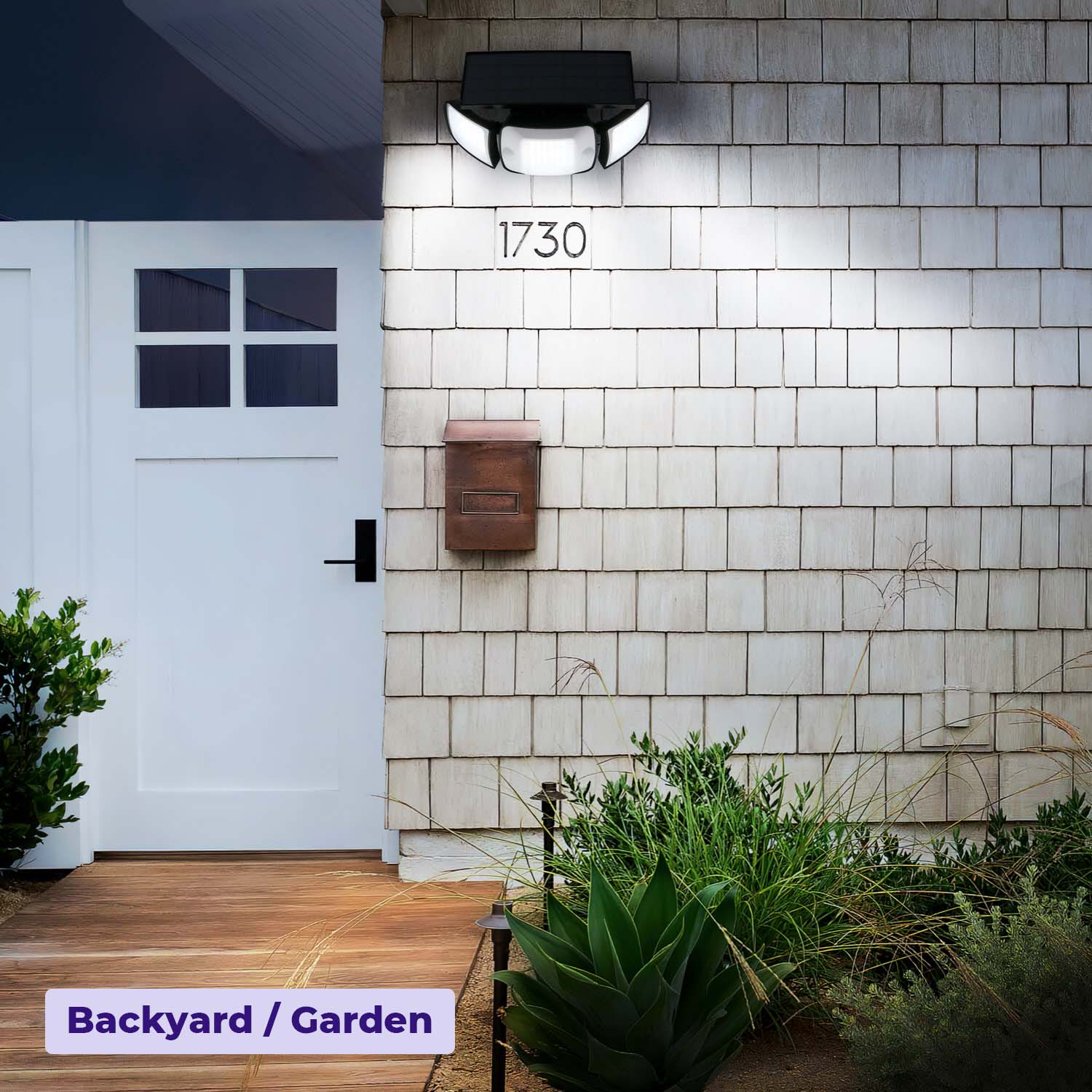 SolarBright™ | LED-buitenlamp op zonne-energie