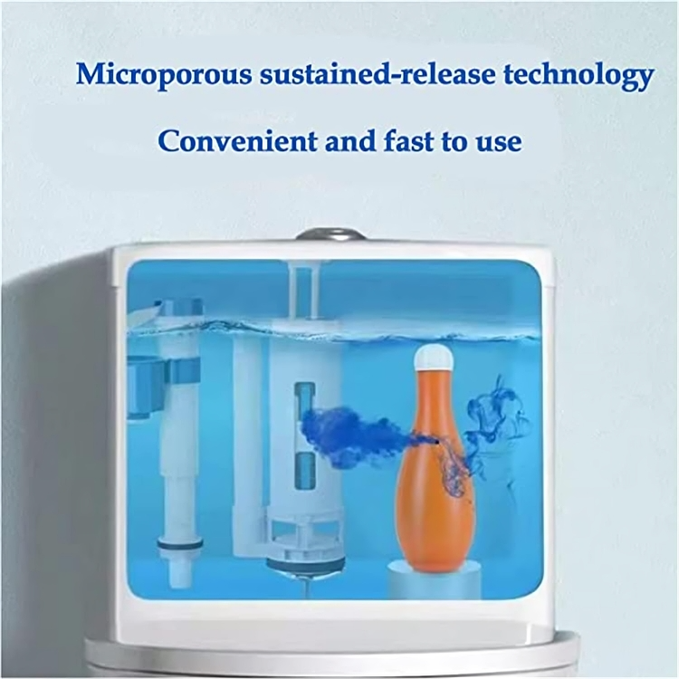 1 + 1 GRATIS VANDAAG | CleanStrike⢠| Bowling pin-vormige toiletpotreiniger