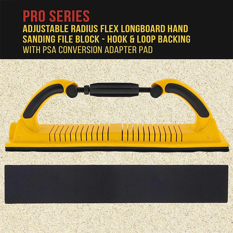 SandingPro™ | Handschuurvijl met instelbare radius