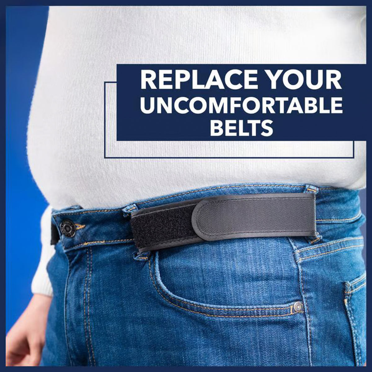 SlimBelt™ | Comfortabele riem zonder gesp