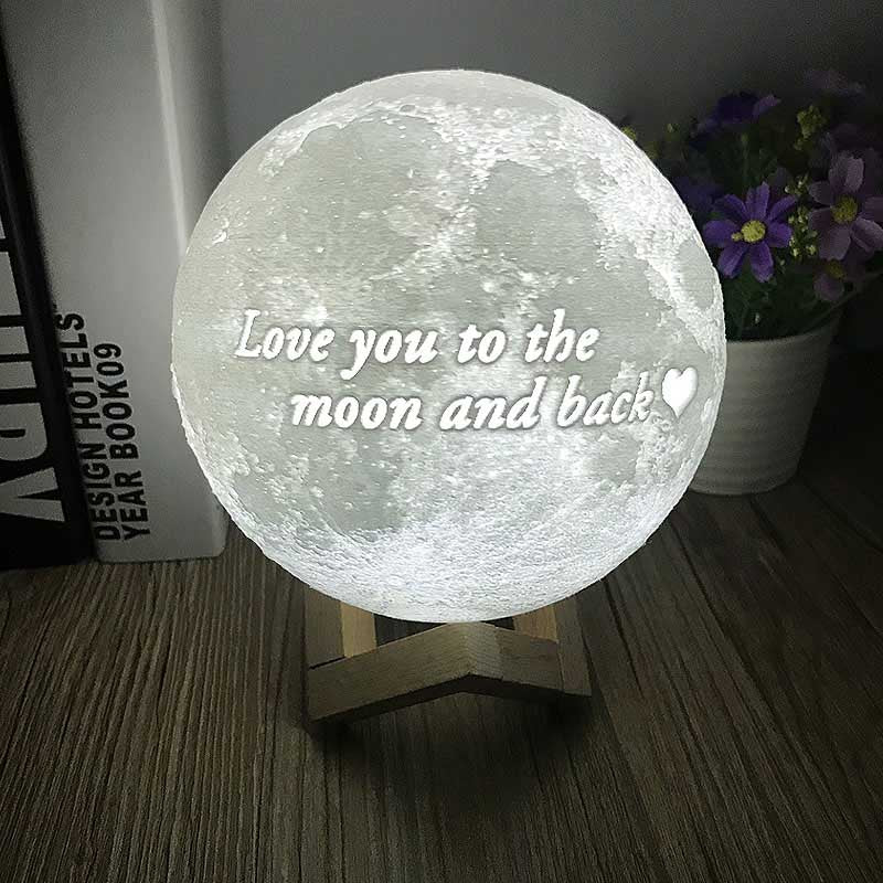 LunaMemoir™ | Gepersonaliseerde 3D maanlamp