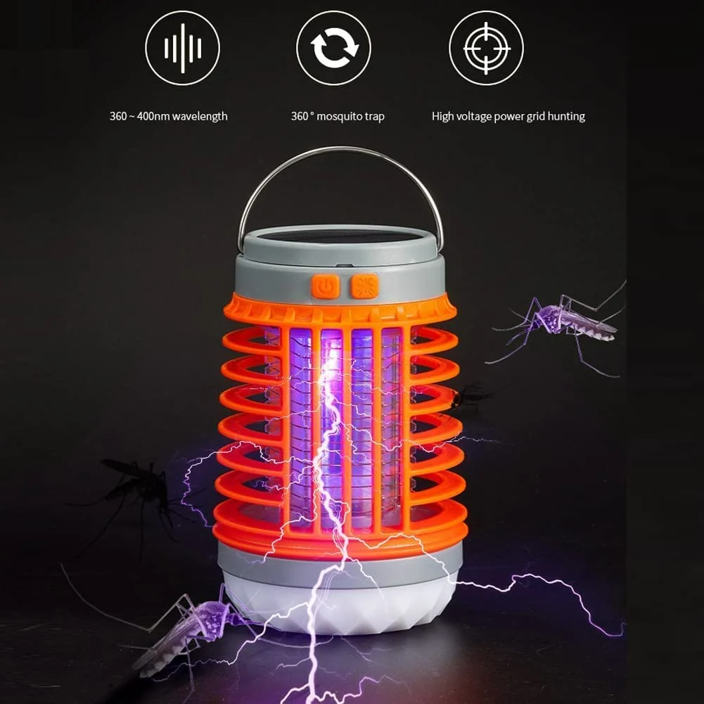 BuzzBlock⢠| Muggenafstotende Lamp Op Zonne-Energie