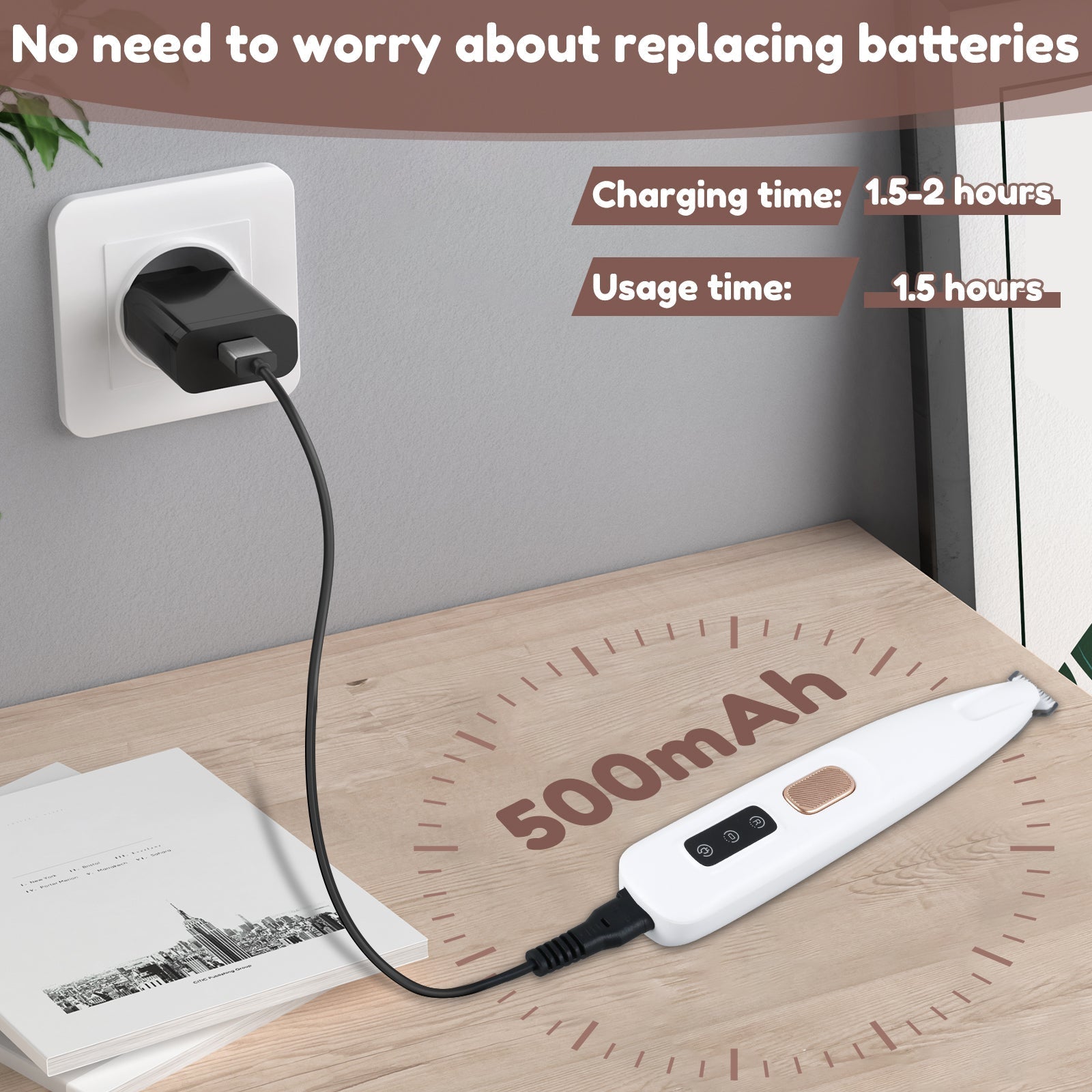 1 + 1 GRATIS VANDAAG | TidyPaws™ | LED-Haarschneider für Haustiere