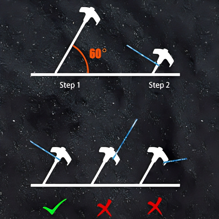 TentSecure⢠| Schroefbare Tentharingen