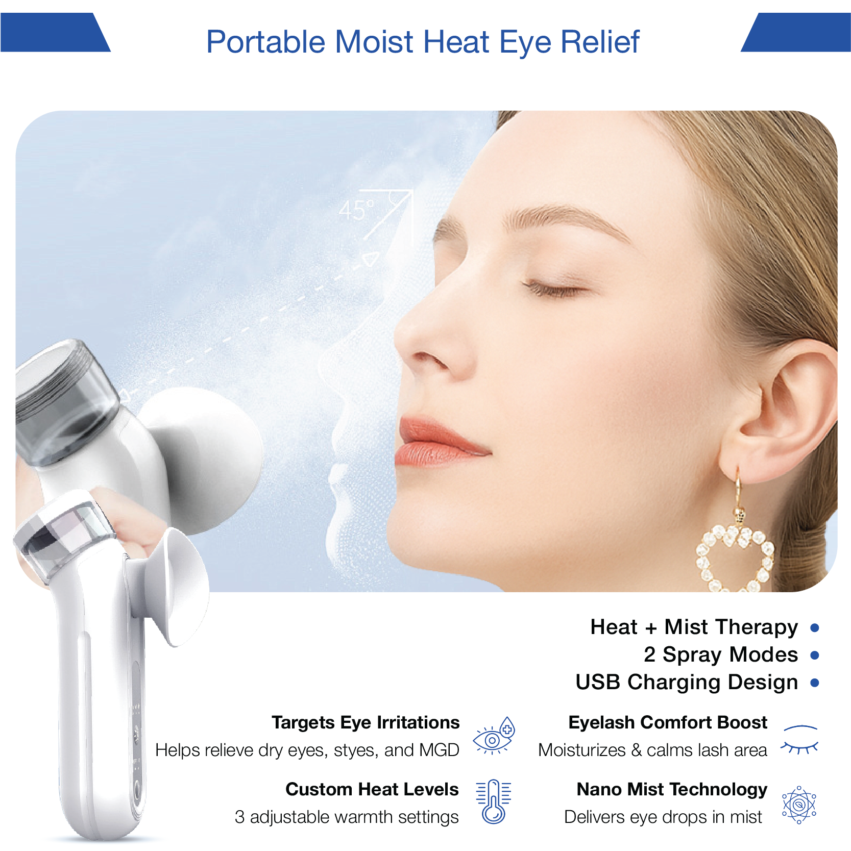 HydrEyes⢠| Onmiddellijke verlichting van oogirritatie!