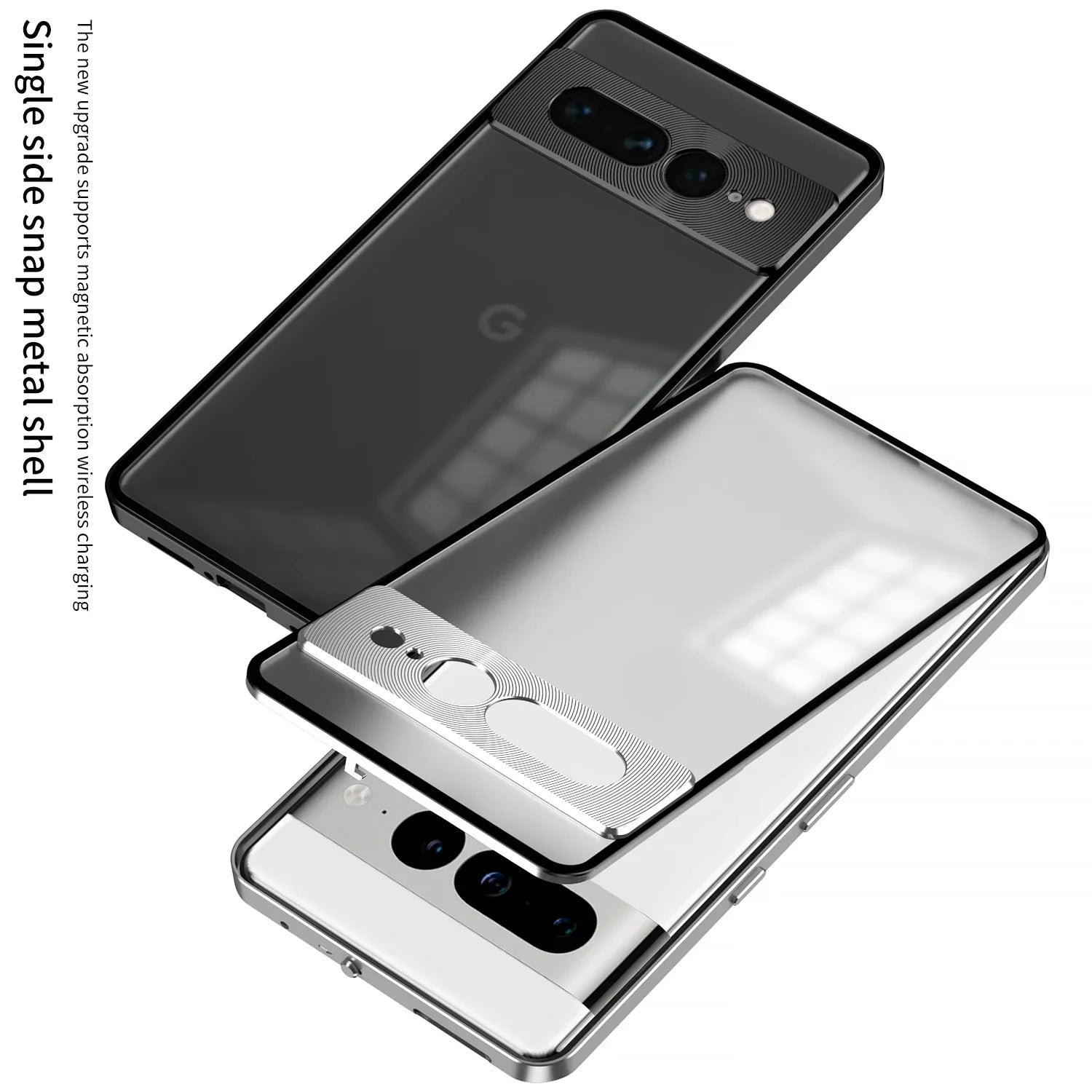 SlimArmor⢠| Magnetisch Aluminium Telefoonhoesje