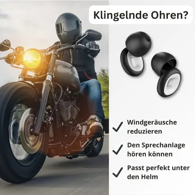AirPlugs⢠| Oordopjes Voor Motorfietsen
