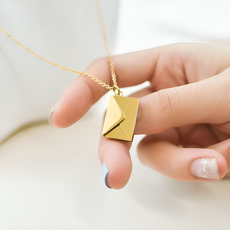 LoveNote⢠| Eeuwige Liefdesbrief Ketting