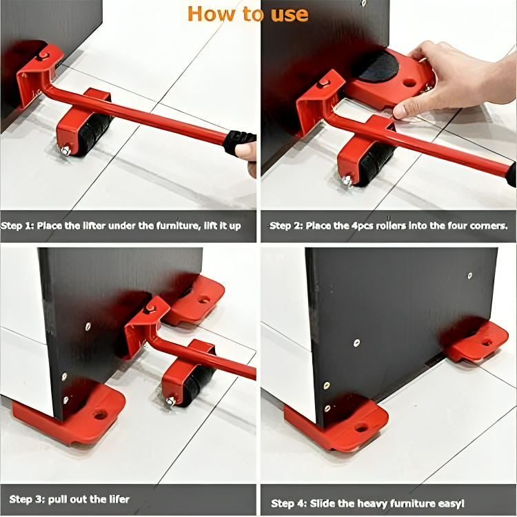 TIJDELIJK 50% KORTING | EZMover⢠| Til, verplaats en herschik meubels met gemak!