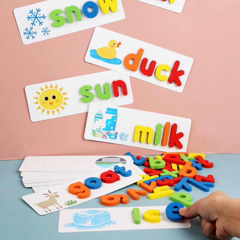 TIJDELIJK 50% KORTING | WordWhiz⢠| Montessori spellingsspel